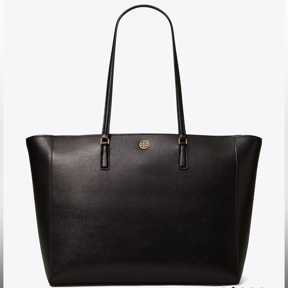 Tory Burch Robinson Leather Tote - Picture 3 of 11
